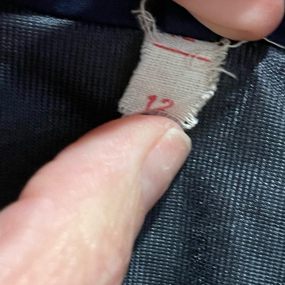 Vintage Pro Quip Gore-Tex English Schaeffer Golf Plaid Tartan and Navy Jacket 10 - Picture 8 of 11